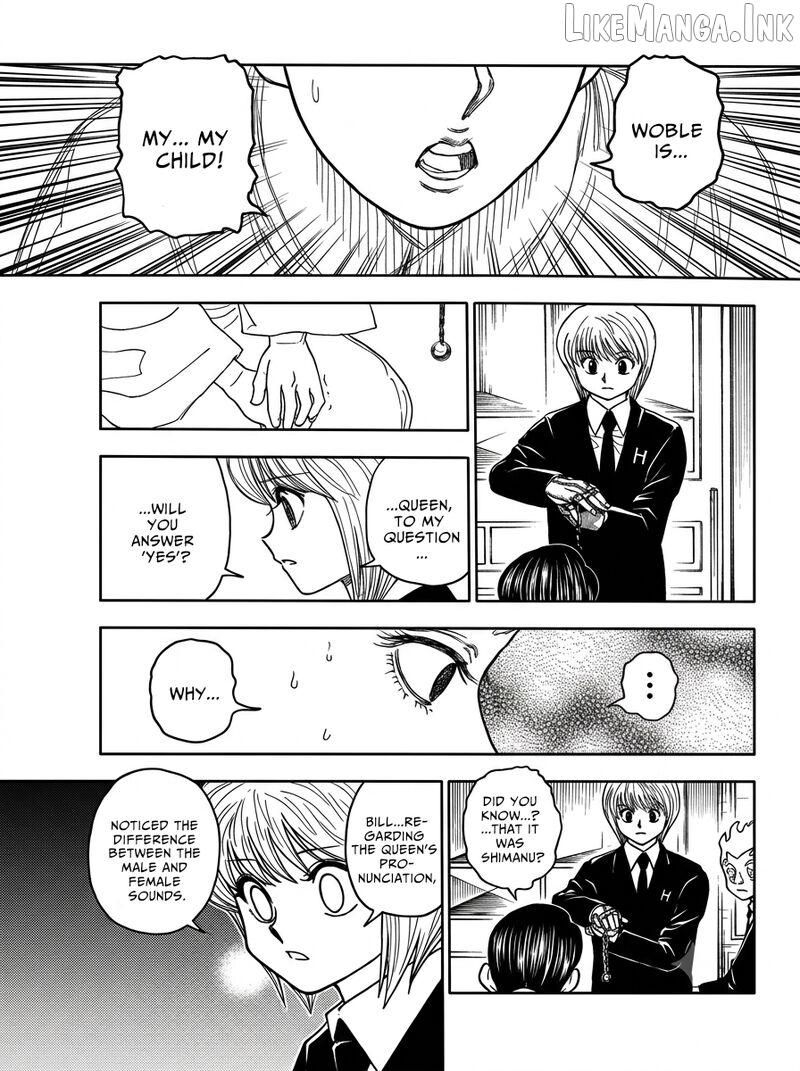 Hunter x Hunter, Chapter 412 image 08